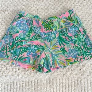 Lily PulitzerFloral Print Girls Shorts